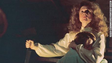 Piper Laurie portrays Margaret White in the 1976 film &quot;Carrie.&quot;