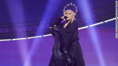 Madonna&#39;s tour was delayed after she was hospitalized in July.