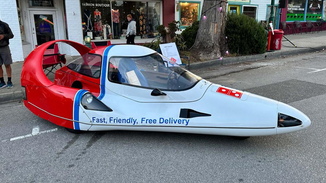 This 1980s Domino’s delivery car looks like a spaceship, and you can buy it CNN.com – RSS Channel