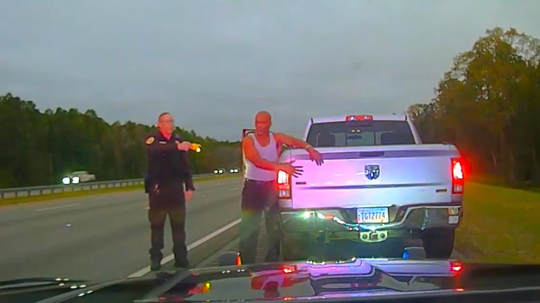 Dashcam footage shows Leonard Cure fatally shot in traffic stop