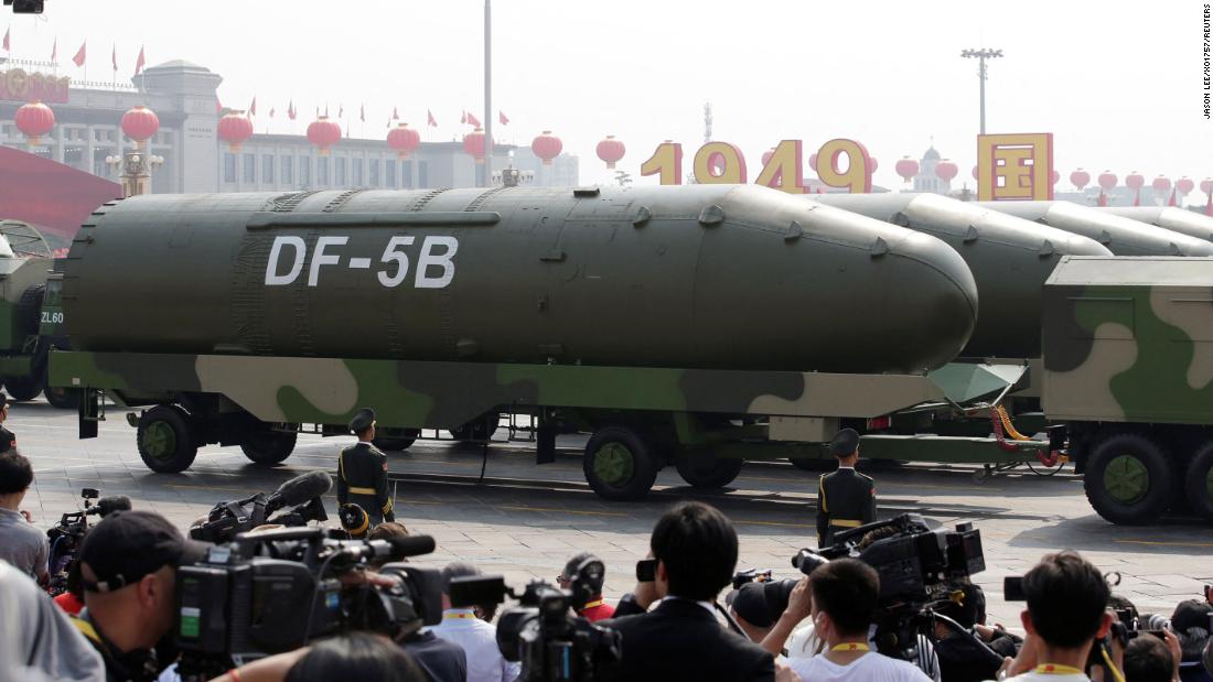 Pentagon warns about China’s growing long-range missile arsenal in major report CNN.com – RSS Channel