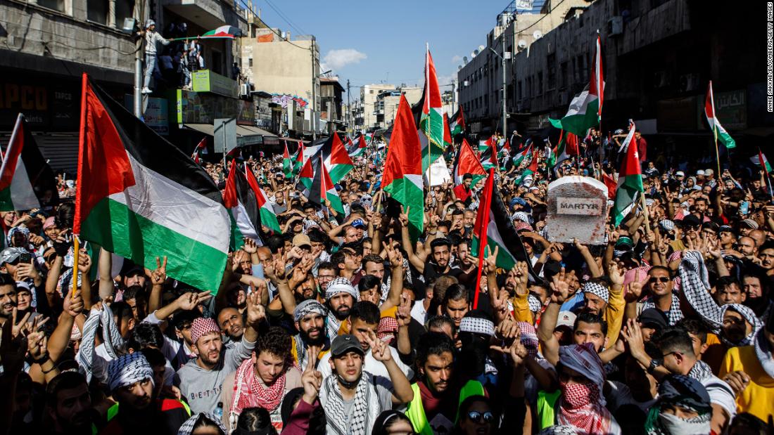 Protests across Mideast as US’ Arab allies warn against pushing Palestinians out CNN.com – RSS Channel