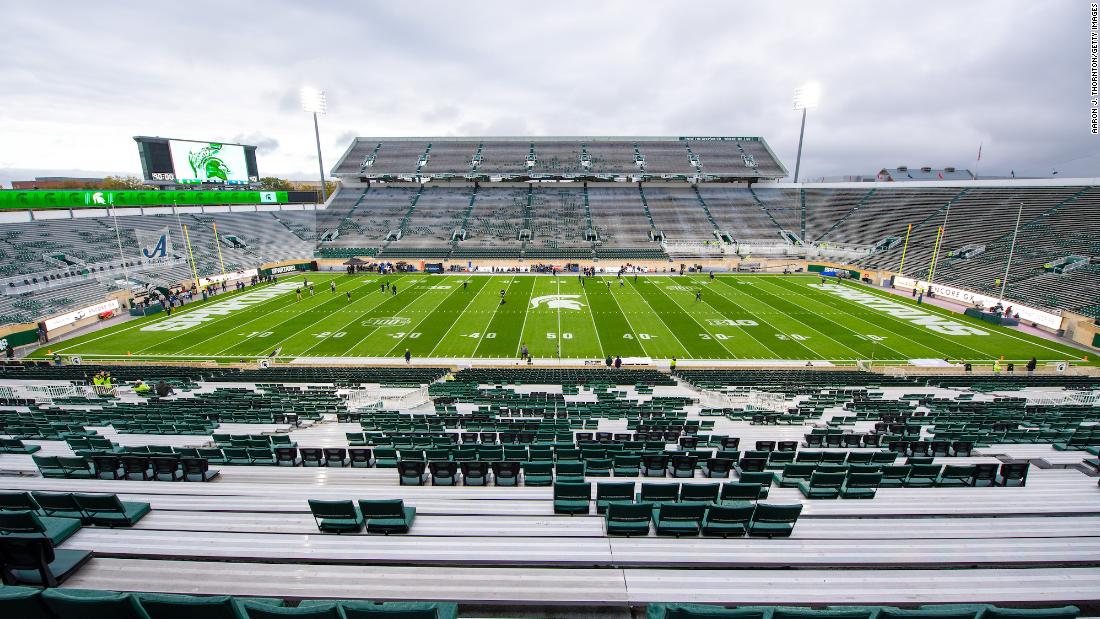 Michigan State apologizes for displaying picture of Adolf Hitler on the videoboard before a football game CNN.com – RSS Channel