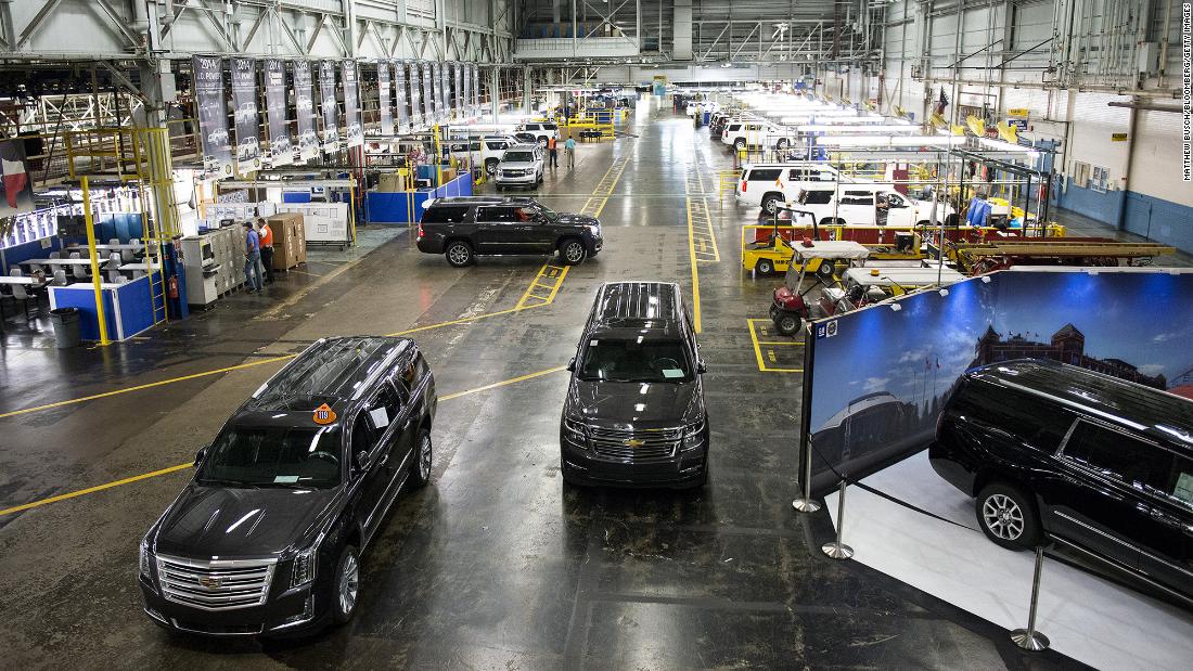 UAW strikes GM’s largest plant that makes its very profitable full-size SUV CNN.com – RSS Channel