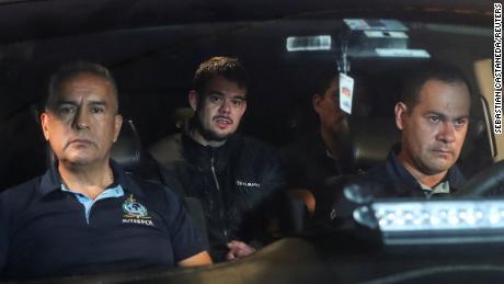  Dutch citizen Joran van der Sloot, center, is driven from a Peruvian prison to be extradited to the US on June 8.