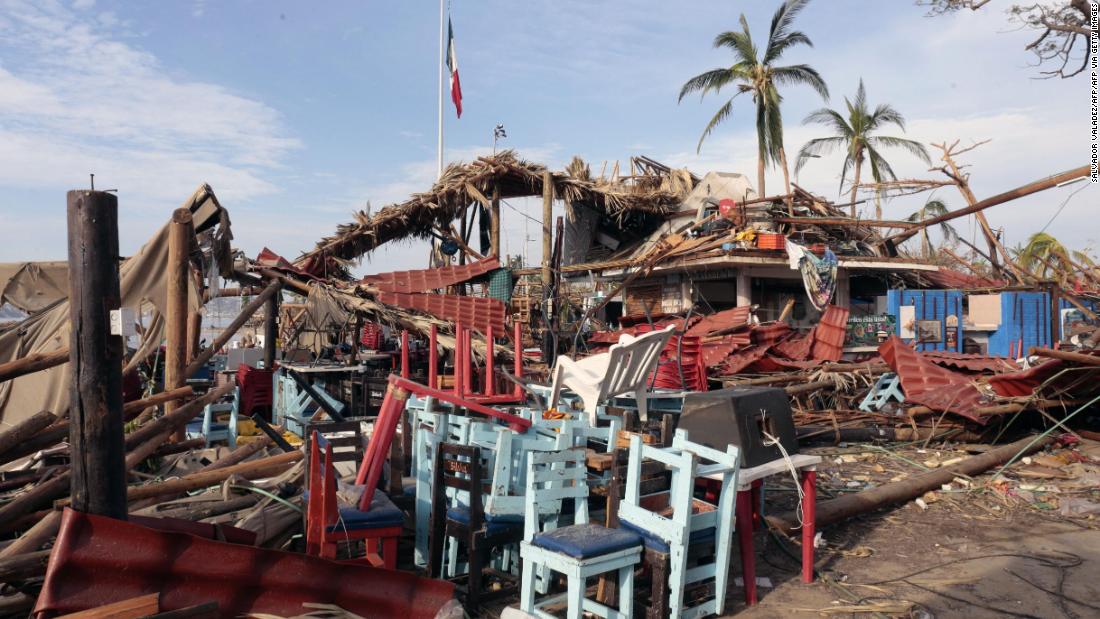 Impacto En El Turismo En México Tras La Destrucción Por El Paso Del Huracán Otis Cnn Video