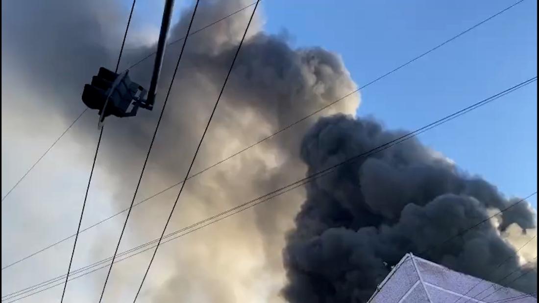 Primeras Im Genes Del Incendio En Una Bodega De Calzado En La Ciudad De M Xico Cnn Video