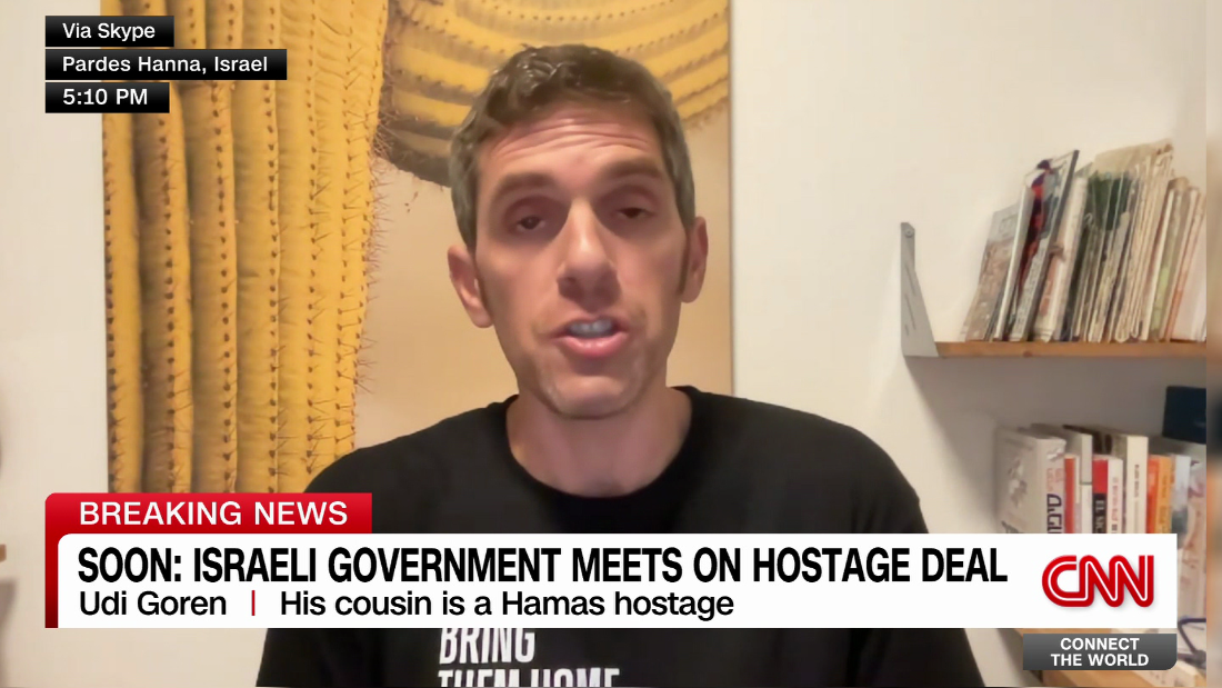 Relatives of hostage reacts to hostage negotiation updates