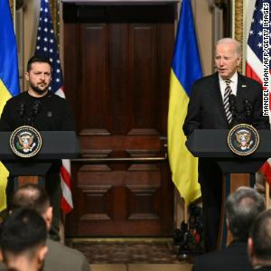 Biden and Zelensky lay out new US support for Ukraine