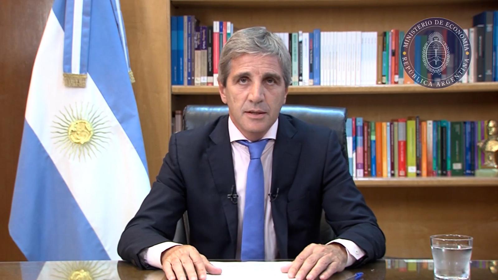 Luis Caputo, ministro de Economía de Argentina