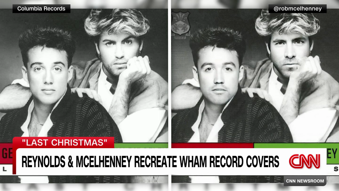 Ryan Reynolds and Rob McElhenney recreate famous Wham! cover