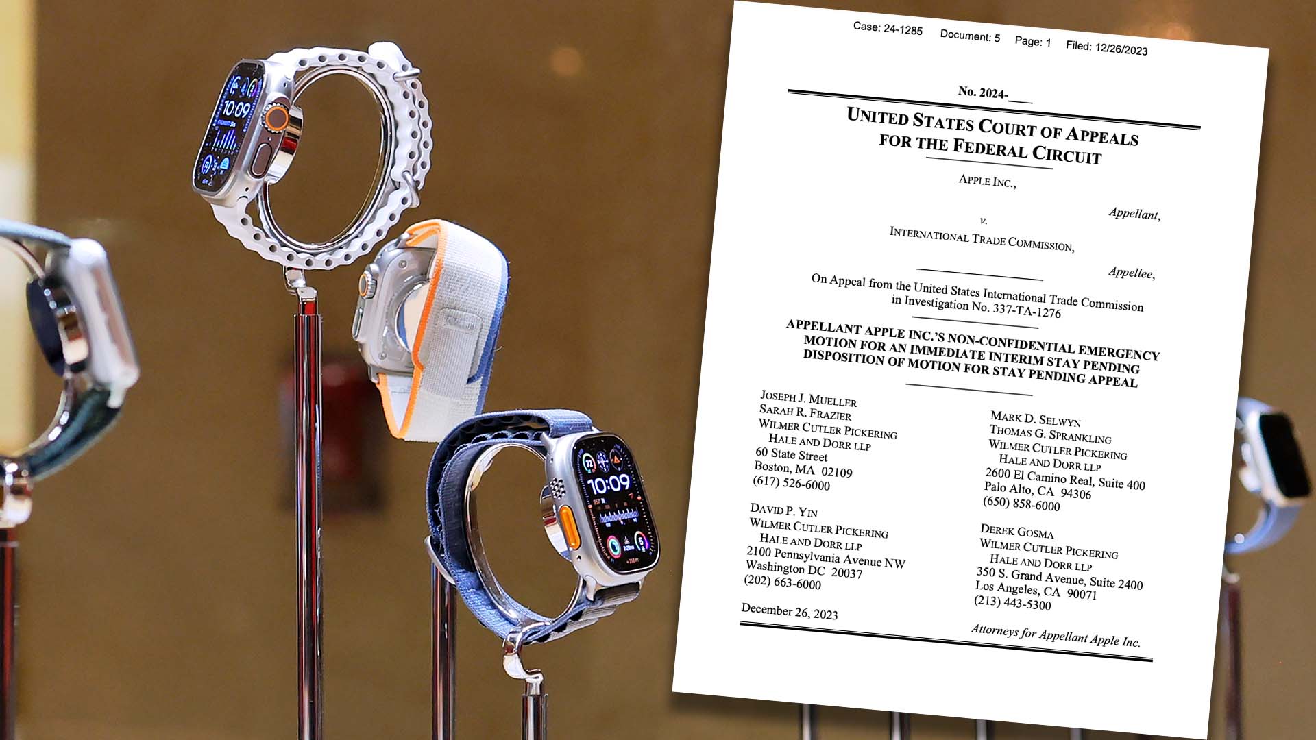 Biden niega 'indulto' a Apple y mantiene prohibición sobre relojes  inteligentes