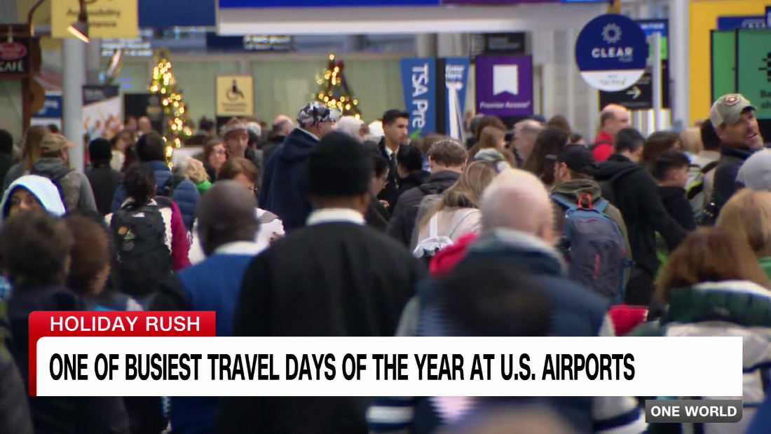 U.S. airports prep for one of busiest travel days of the year