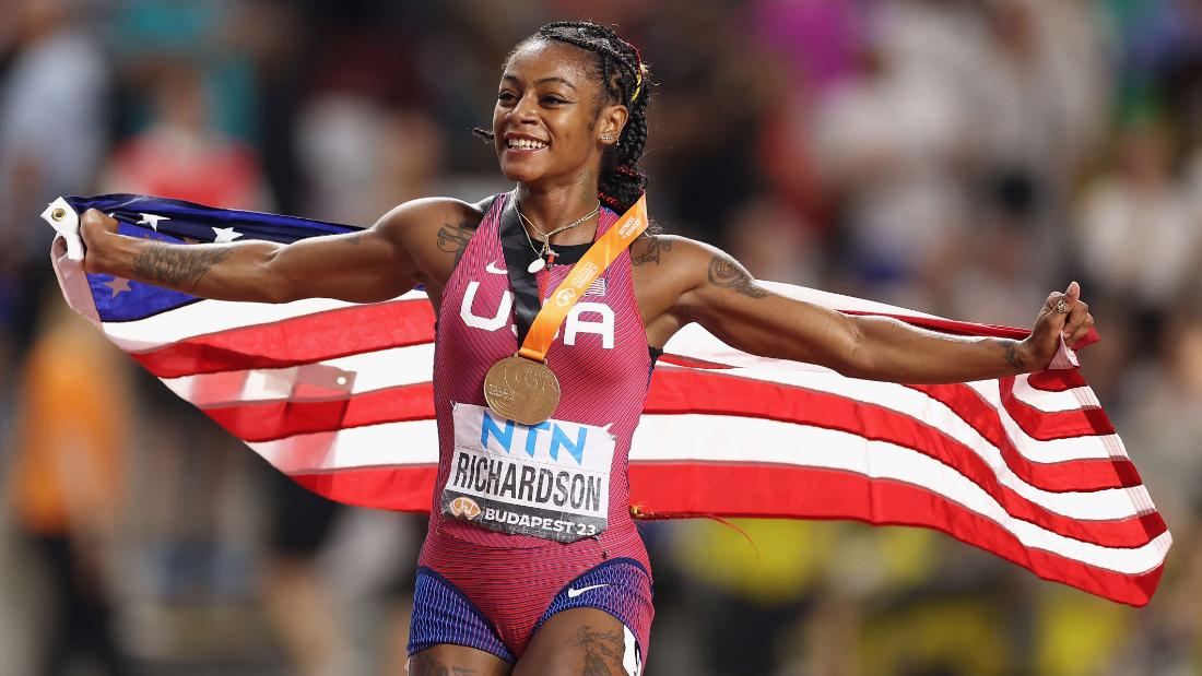 Sha'Carri Richardson Impuso Marca En El Mundial De Atletismo 2023 - CNN ...