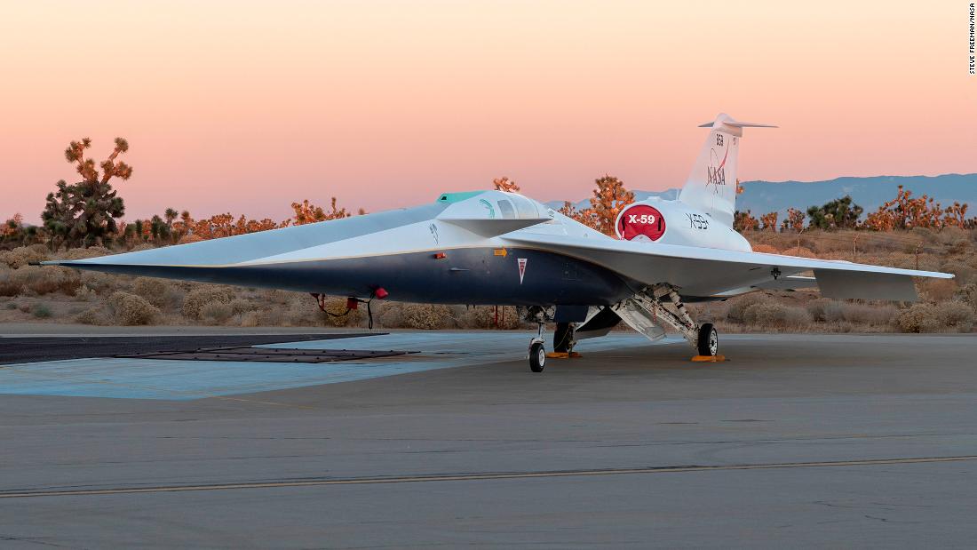 X-59: NASA’s ‘quiet’ supersonic plane revealed CNN.com – RSS Channel