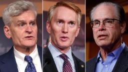 240131205532 cassidy braun lankford split for video hp video Video: GOP senators 'seething' at House Republicans opposing border deal
