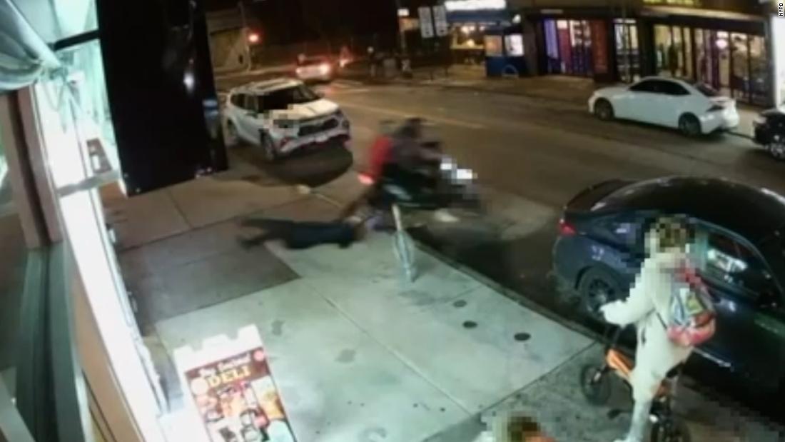 Video shows victim dragged by thief on moped -- cops say it's part of a criminal network of migrants