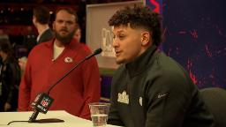 240206123602 patrick mahomes vegas hp video Hear what Travis Kelce said about Taylor Swift ahead of Super Bowl