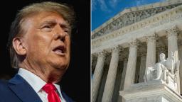 240209193748 donald trump supreme court split for video hp video Analyst shares why she thinks SCOTUS chose to take on Trump immunity