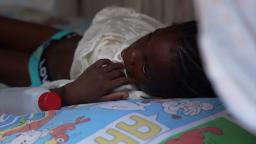240307222441 01 haiti gunshot victim hp video ‘The bullet hit me here’: Child recalls moment she was shot