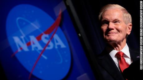 WASHINGTON, DC - SEPTEMBER 14: NASA Administrator Bill Nelson attends a press conference at NASA headquarters on September 14, 2023 in Washington, DC. NASA announced the agency has appointed a new director of research to study &quot;unidentified anomalous phenomenon&quot;, formerly referred to as UFOs. (Photo by Win McNamee/Getty Images)