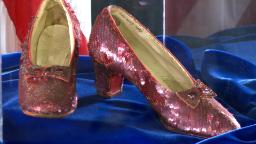 240319062917 ruby slippers returned hp video Man reunited with $3M slippers stolen over 20 years ago. See the moment