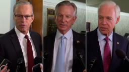 240321161944 three split raju cap hill vpx hp video ‘Disgusting,’ ‘Disaster,’ ‘Frustrated’: Hear GOP lawmakers react to spending bill