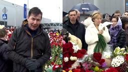 240324170214 outside moscow terror attack matthew chance hp video Huge crowds pay respects outside Moscow terror attack venue