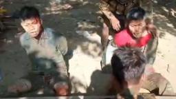 240327134720 myanmar coren pkg vpx hp video ‘Apologize in your next life’: Video shows Myanmar pro-government militia torture rebel fighters to death