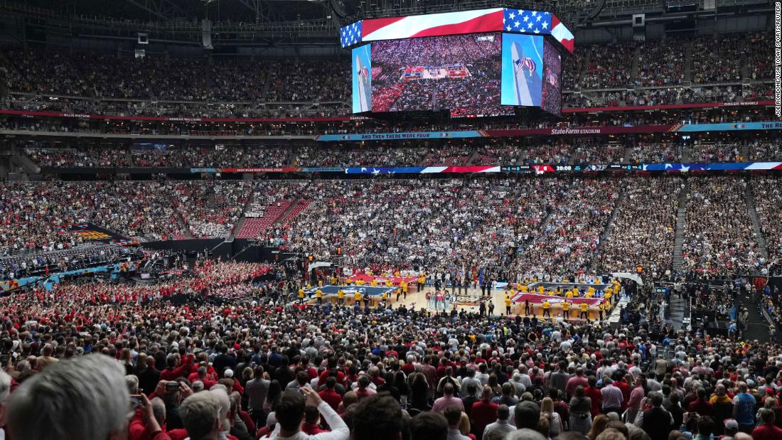 Crowds gather to watch the Boilermakers take on the Wolfpack.