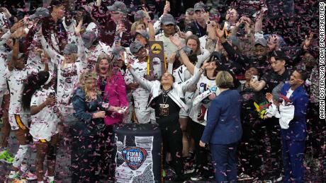 In pictures: South Carolina wins NCAA women&#39;s championship