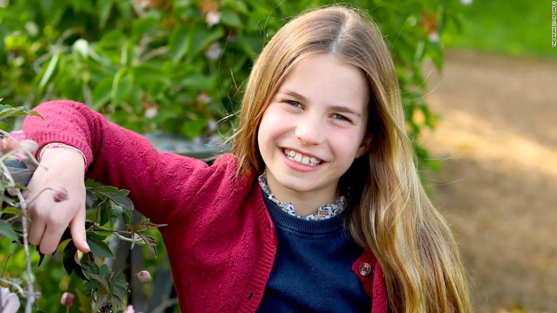 The Prince and Princess of Wales have released a photo of Princess Charlotte to mark her ninth birthday on Thursday, May 2. 