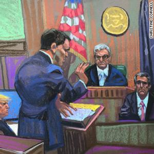 Prosecutors question Michael Cohen in Trump hush money trial