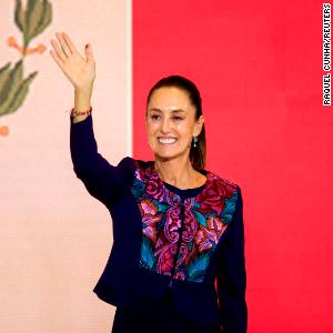Claudia Sheinbaum projected to be Mexico's first woman president