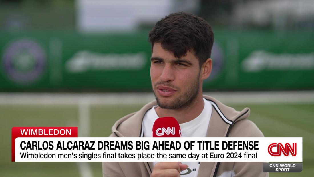 Carlos Alcaraz looks to defend Wimbledon title